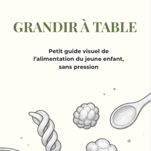 repas du jeune enfant grandir à table